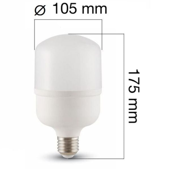 Ampoule LED 30W E27 Blanc froid 6500K-Lire la description