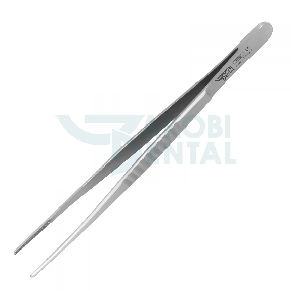 Pinza per tessuti atraumatica dritta 150mm in acciaio inossidabile-Leggi tutto