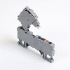 Bornier à fusible à vis 2,5 mm² gris