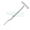 Osteotomo sinusale concavo in acciaio inossidabile