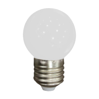 Ampoule LED décorative E27 1W 90lm Jaune-Lire la description