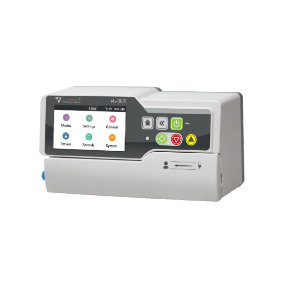 Bomba de infusión compacta con interfaz LCD-Leer más