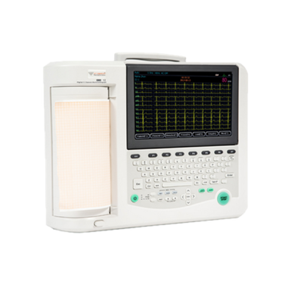 Electrocardiógrafo digital portátil con pantalla de 10"-Leer más