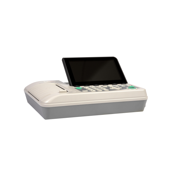 Electrocardiógrafo digital compacto con pantalla de 7"-Leer más