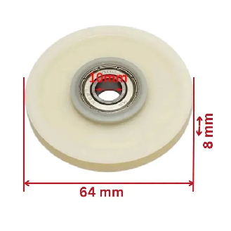 Aufhängerolle 64 x 8 x 10 mm-Beschreibung lesen