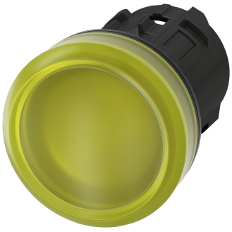 Elemento frontale per lampada spia 22 mm in plastica-Leggi tutto