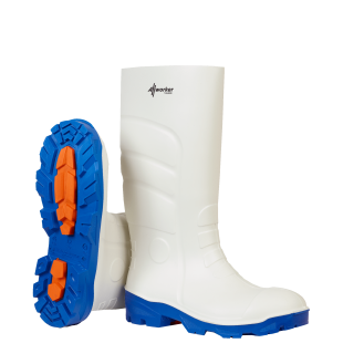 Botte de sécurité ALLWORKER S4 Blanc-Lire la description