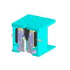 Dispositif de levage simple/double 4500kg-6000kg