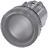 Elemento frontale per lampada spia 22 mm in metallo