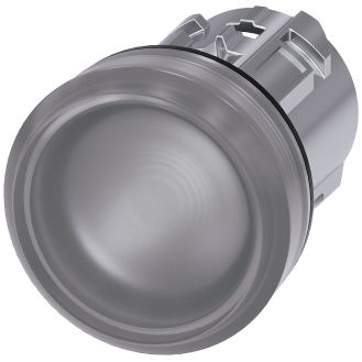 Elemento frontale per lampada spia 22 mm in metallo-Leggi tutto