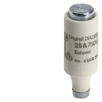 Fusibile Diazed 750V 25A-Leggi tutto