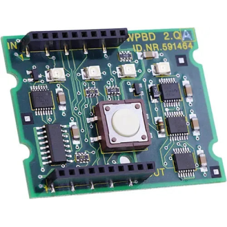 Circuit imprimé pour pupitres d'appel palier-Lire la description