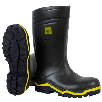 Botte Rubber Line 04 Vert-Lire la description