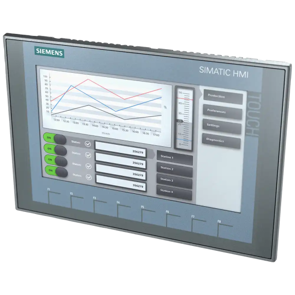 Pannello di controllo grafico TFT 9" con interfaccia PROFINET-Leggi tutto