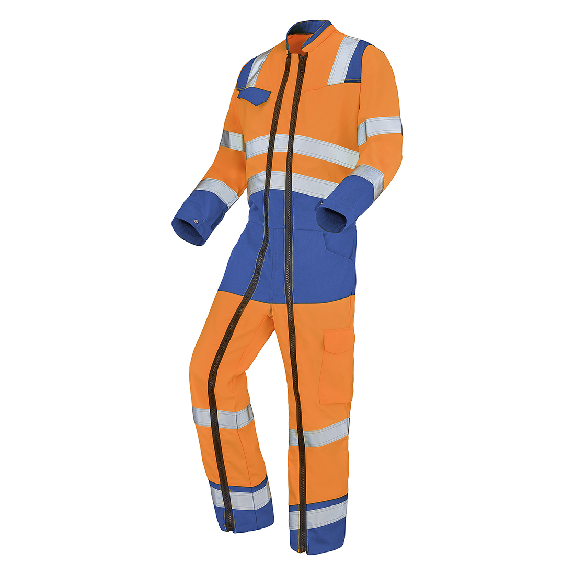 Cepovett - Combinaison avec 2 Zip Fluo Safe XP - 9J86 Cepovett - Combinaison avec 2 Zip Fluo Safe XP - 9J86-Lire la description