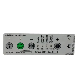 Panneau de commande de porte HMI-Lire la description