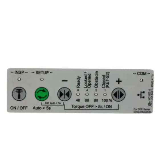 Panneau de commande de porte HMI-Lire la description