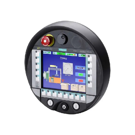 Pannello mobile HMI 10" con pulsante di arresto-Leggi tutto