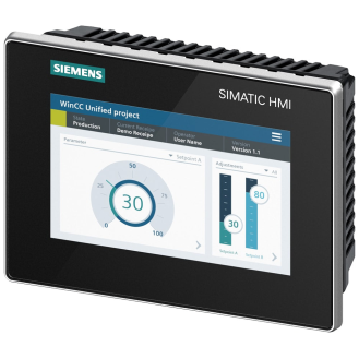 Pannello di controllo grafico 7" con display TFT e interfaccia PROFINET-Leggi tutto