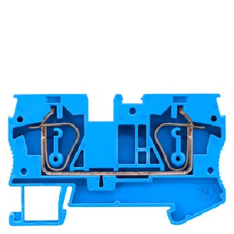 Morsetto passante 6mm² blu-Leggi tutto