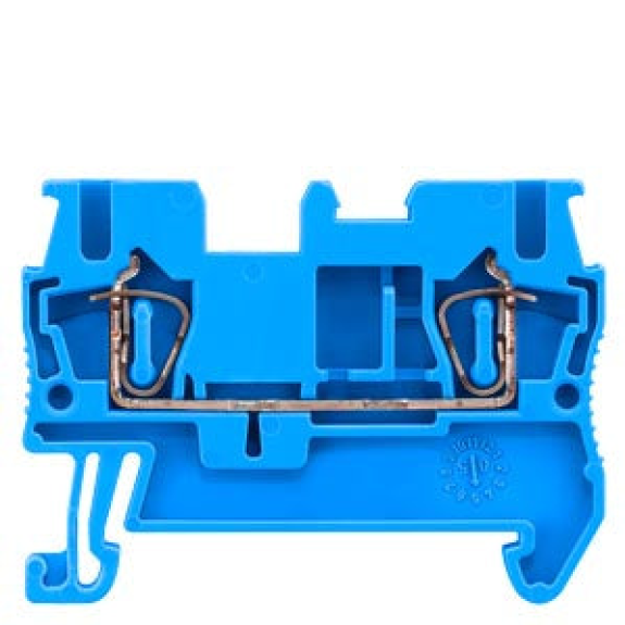 Morsetto passante 2,5mm² blu-Leggi tutto