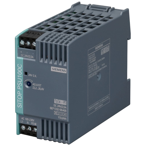 Alimentatore stabilizzato CC 24V/2,5A-Leggi tutto