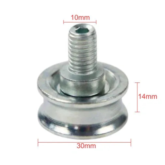 Rouleau de guidage excentrique pour ascenseurs Thyssen S200/S300-Lire la description