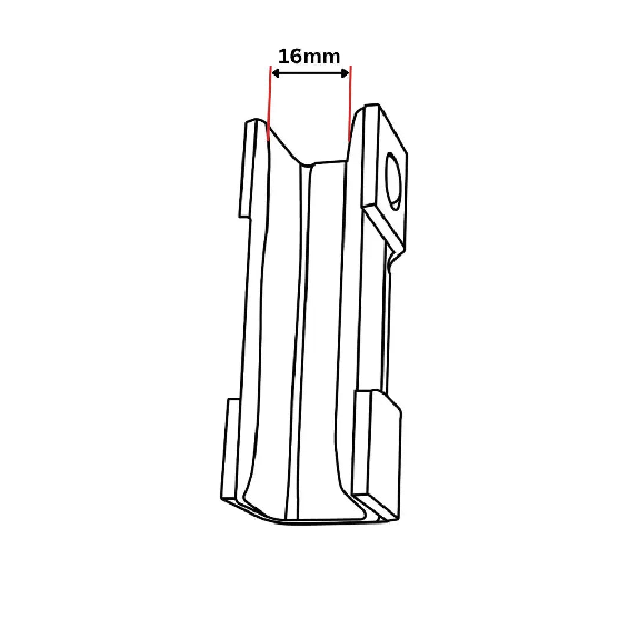 16mm Führungsschuh-Einsteckkolben-Beschreibung lesen