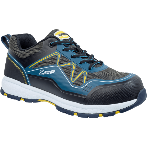 CHAUSSURES DE SECURITE BASSES X-JUMP BLUE S1P CHAUSSURES DE SECURITE BASSES X-JUMP BLUE S1P-Lire la description