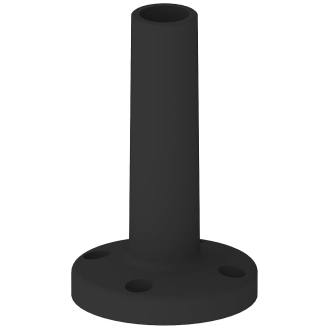 Colonna di segnalazione con base di fissaggio e tubo-Leggi tutto