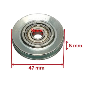 Rodillo percha 47x8x9mm-Leer más