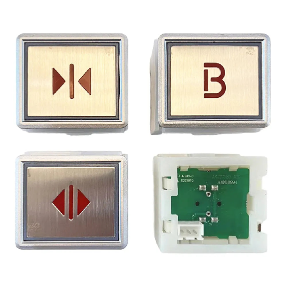 Bouton d'appel 3 broches pour ascenseur-Lire la description