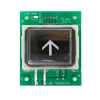 Bouton de commande pour plaque