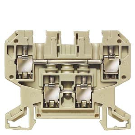 Morsetto componibile passante 2 poli 6,5 mm-Leggi tutto