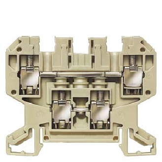 Morsetto componibile passante 2 poli 6,5 mm-Leggi tutto