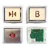 Bouton d'appel ascenseur 3 broches