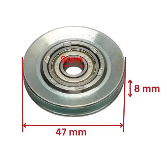 Rullo appendiabiti 47x8x9mm-Leggi tutto