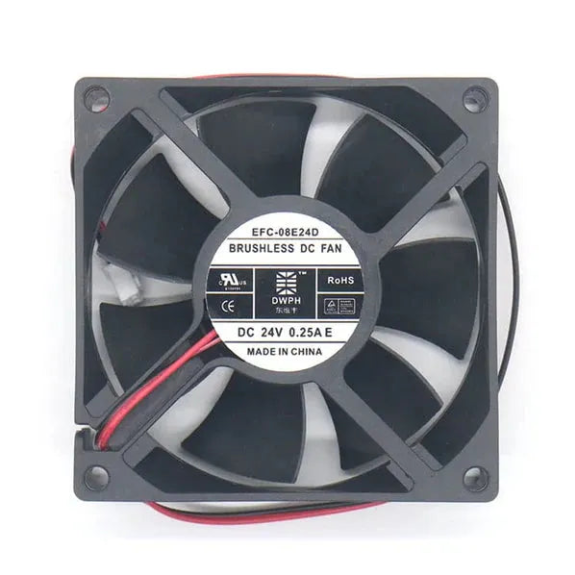 Ventilateur Inverter DC24V 80x80x25MM-Lire la description