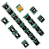 Panel de control de 4 botones