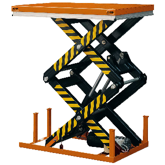 Hubtisch hydraulisch mit Mehrfachschere 400 kg-Beschreibung lesen
