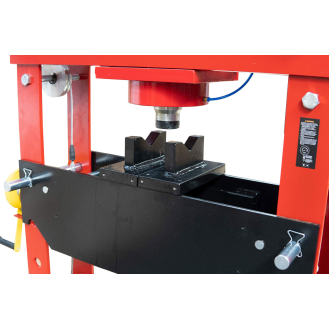 Werkstattpresse pneumatisch-hydraulisch-Beschreibung lesen