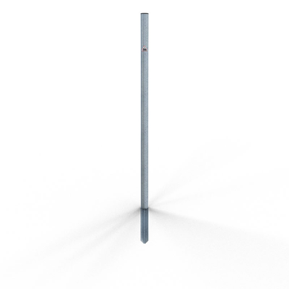 Absperrpfosten aus verzinktem Stahlrohr Ø42x2,5mm-Beschreibung lesen