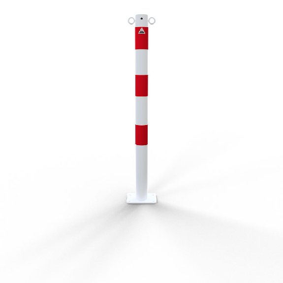 Absperrpfosten aus verzinktem Stahlrohr Ø42x2,5mm-Beschreibung lesen