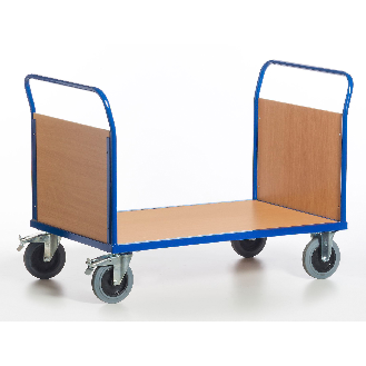 Doppelstirnwandwagen 1000x700mm, Tragkraft 600kg-Beschreibung lesen