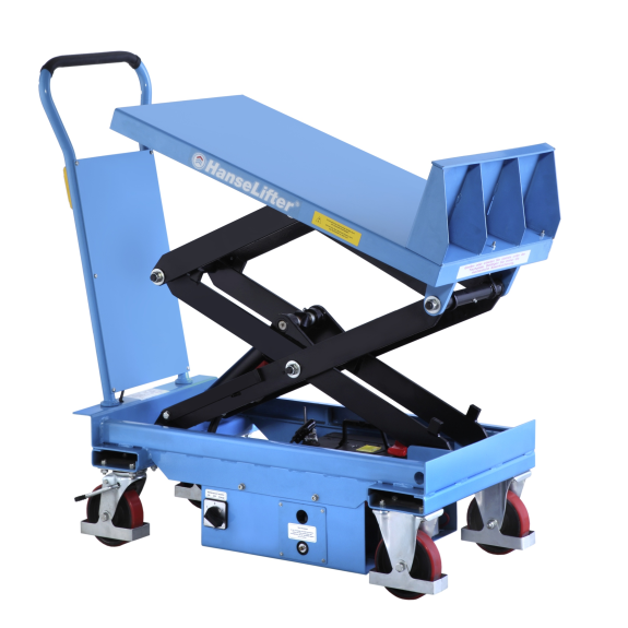 Neigehubtischwagen elektrisch 600 kg-Beschreibung lesen