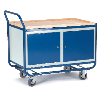 Montagewagen mit Stahlschränken-Beschreibung lesen