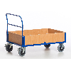 Bordwandwagen mit 4 Wänden 1000x570mm, 600kg Tragkraft