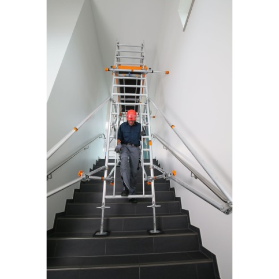 Treppen-Kit für Fahrgerüst mit 2 Durchgängen 7,03 m AH-Beschreibung lesen