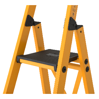 Stehleiter mit Plattform 5 Stufen-Beschreibung lesen