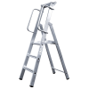 Stufenstehleiter mit Sicherheitsplattform 3 Stufen